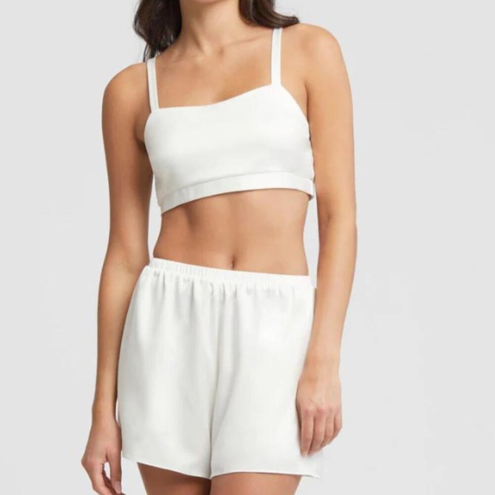 Rya Collection - Swan Bralette and Short Set- Ivory (NWT)